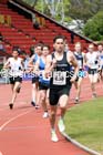 Mens senior 1500 metres, North Eastern Champs, Gateshead Stadium. Photo: David T. Hewitson/Sports for All Pics